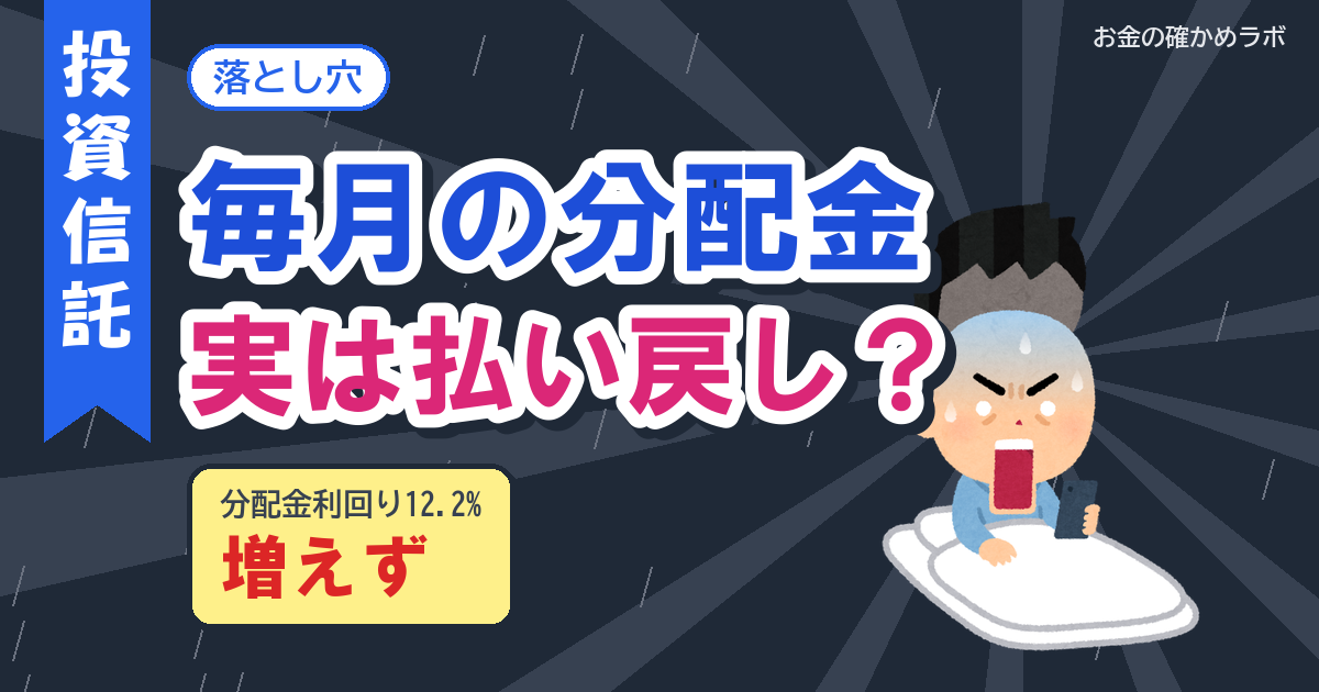 毎月分配型と元本払戻金